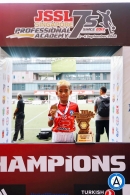 ขอแสดงความยินดีกับ ด.ช.ณัฐดนัย  แข้โส ป.3/1 ที่ได้รับรางวัลชนะเลิศ อันดับ 1 ในการแข่งขันฟุตบอลรายการ “ JSSL Singapore Professional Academy 7s “ รุ่น 8 ปี  ณ ประเทศสิงคโปร์