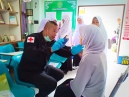 เข้าตรวจสุขภาพฟันให้เด็กนักเรียนโรงเรียนอัลอีย๊ะวิทยา และ เข้าเยี่ยมเยียน โรงเรียน อิสลามวิทยานุสรณ์ 