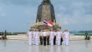 รองผู้บัญชาการหน่วยบัญชาการนาวิกโยธิน ให้การต้อนรับ พลเรือตรี Sean Wat ผู้บัญชาการทหารเรือสิงคโปร์ และคณะฯ เนื่องในโอกาสเดินทางมาเยือนประเทศไทยอย่างเป็นทางการ ระหว่างวันที่ ๑๒ - ๑๕ มี.ค.๖๗